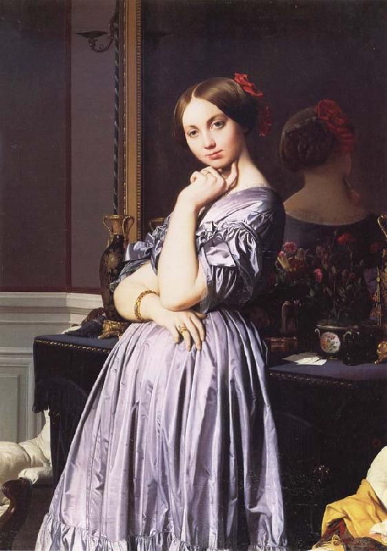 Jean-Auguste Dominique Ingres Comtesse d-Haussonville